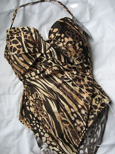 NEW TWIST BANDEAU COVERTIBLE STRAPLESS SWIMSUIT SEXY!