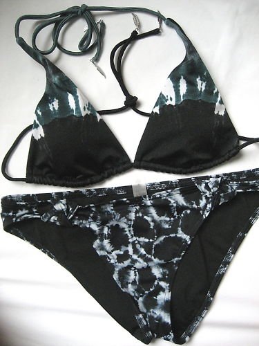 NEW VICTORIA SECRET Tie diP DYE SEXY TWIST BIKINI M