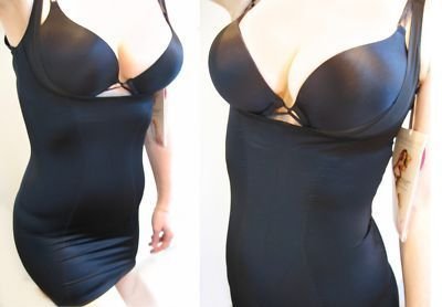 VICTORIA SECRET CURVACEOUS SHAPER SLIP SLING BRA FLAW
