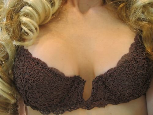 NWT VINTAGE LACE VICTORIA SECRET SEXY SHEER BRA 36B