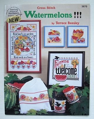 Watermelons Cross Stitch Booklet by Terrece Beesley