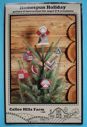 Homespun Holiday Ornaments & Angel Patterns
