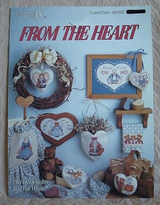 From The Heart Cross Stitch Pattern Booklet