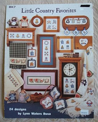 Little Country Favorites Cross Stitch Patterns Booklet
