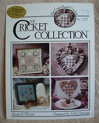 The Cricket Collection #122 Hearts & Flowers Cross Stitch Pattern Booklet