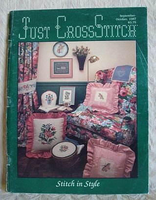 Just Cross Stitch Magazine September October 1987