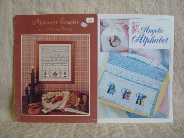 Alphabet Sampler & Angelic Alphabet Angels Cross Stitch Patterns