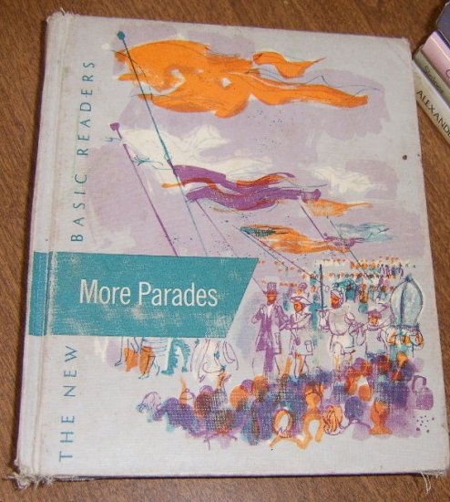 Free Shipping 1957 Basic Reader More Parades Illustrated by Herbert Danska