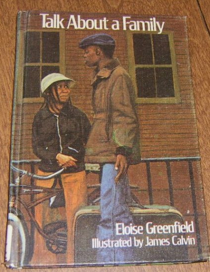 Free Shipping Talk About a Family by Eloise Greenfield / Illus by James Calvin / 1978