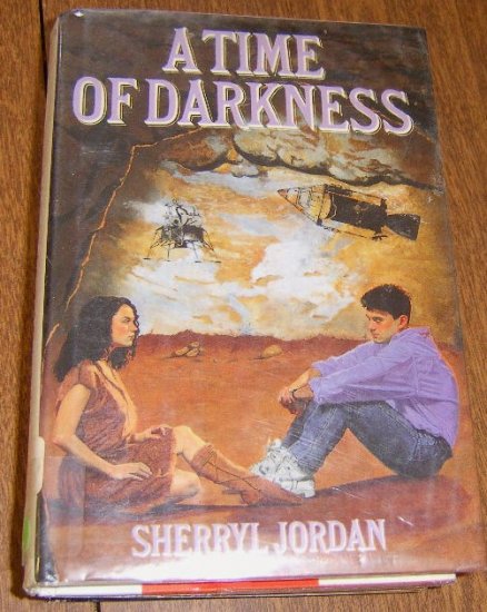 Free Shipping 1990 A Time of Darkness by Sherryl Jordon / HC DJ Nice Condition
