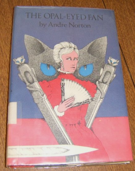 Free Shipping 1977 First Edition The Opal - Eyed Fan by Andre Norton / HC DJ / Ghost Story