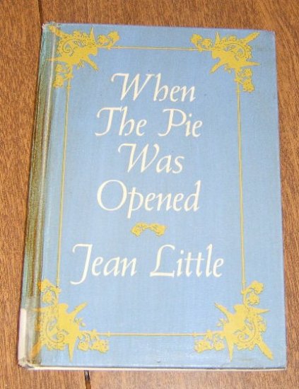 Free Shipping Poetry 1968 First Edition When the Pie was Opened by Jean Little