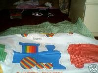 Train Pillow Panels