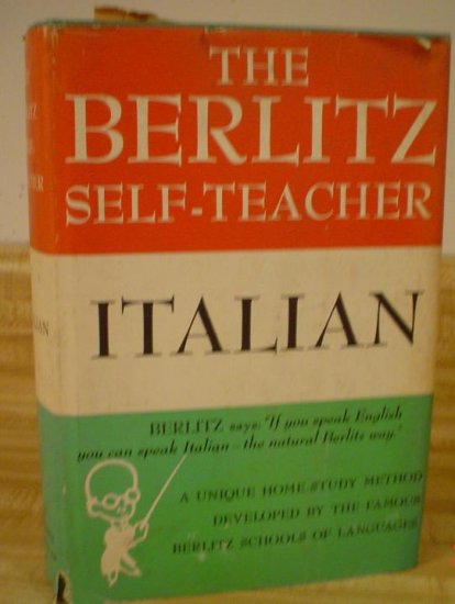 The Berlitz Self Teacher Italian 1950 Learn Italian