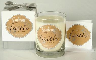 Cadeau Soy Faith Sage & Citrus Jar Candle 10.5 oz