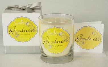 Cadeau Soy Goodness Vanilla & Honey Jar Candle 10.5 oz
