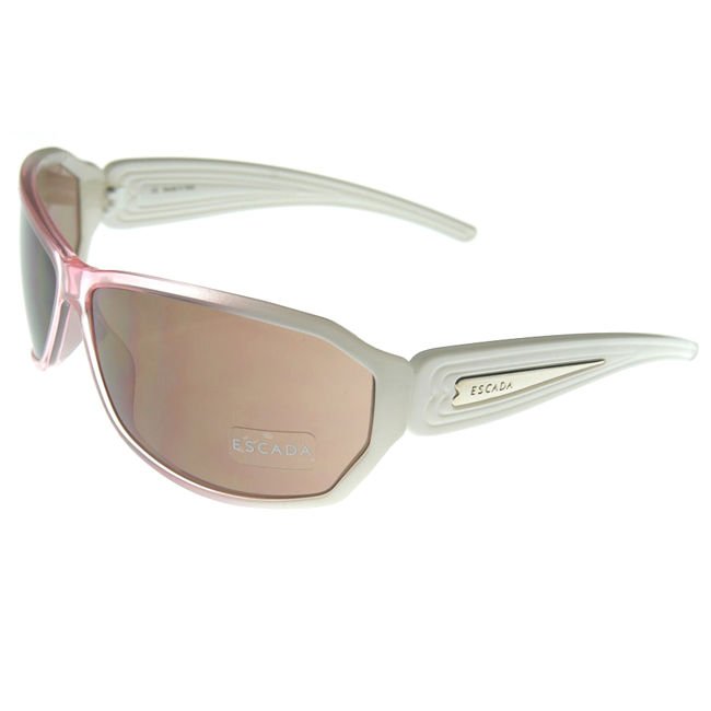 ESCADA SES 039 06TR White Pink Womens Sunglasses