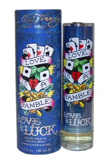 Ed Hardy Love & Luck 3.4 oz EDT Spray Men NEW