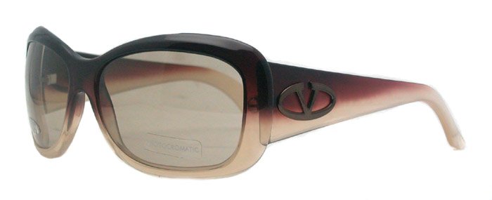 Valentino 5555/S QAN Womens Brown Sunglasses