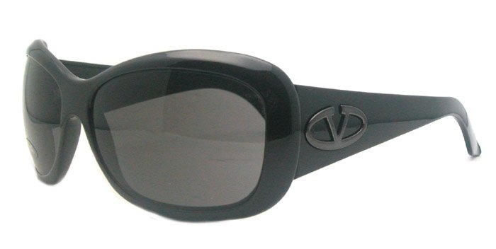 Valentino 5555/S D28 Womens Black Sunglasses