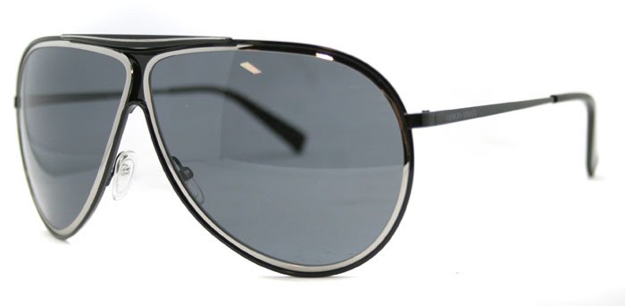 Giorgio Armani GA 570 JIN Black Unisex Sunglasses
