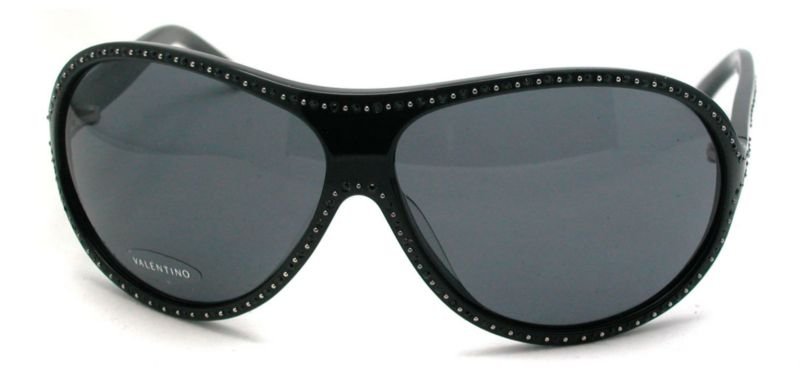 Valentino 5534/S 08078 Womens Black Sunglasses