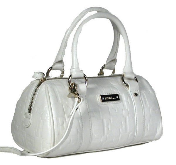 Gianfranco Ferre 67 TXDBHM 80625 White Leather Handbag