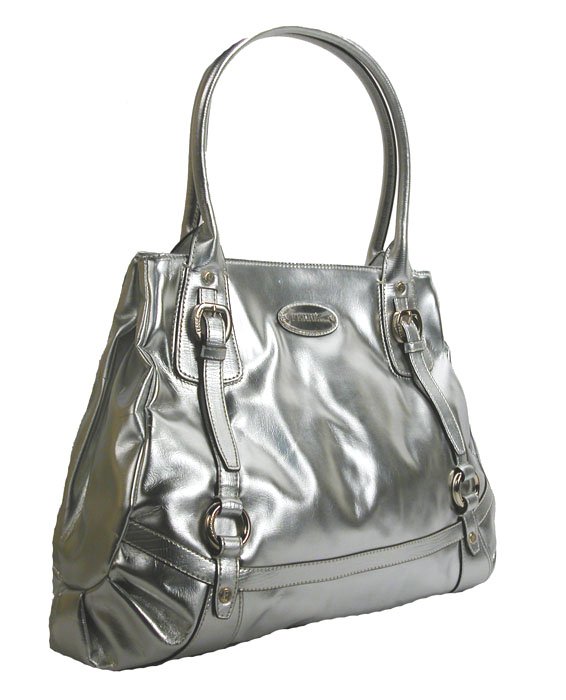 Gianfranco Ferre 67 TXFBKB 80584 Silver Handbag Purse