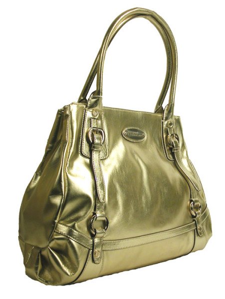Gianfranco Ferre 67 TXFBKB 80584 Gold Handbag Purse