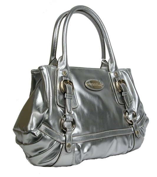 Gianfranco Ferre 67 TXDBKE 80584 Silver Handbag Purse