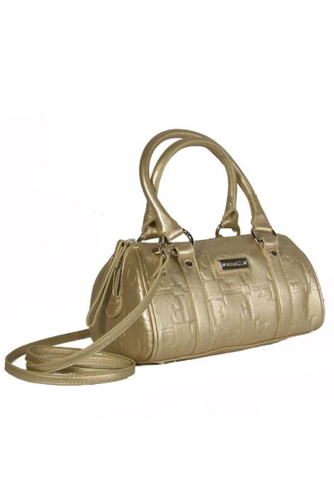 Gianfranco Ferre 67 TXDBHM 80625 Gold Leather Handbag