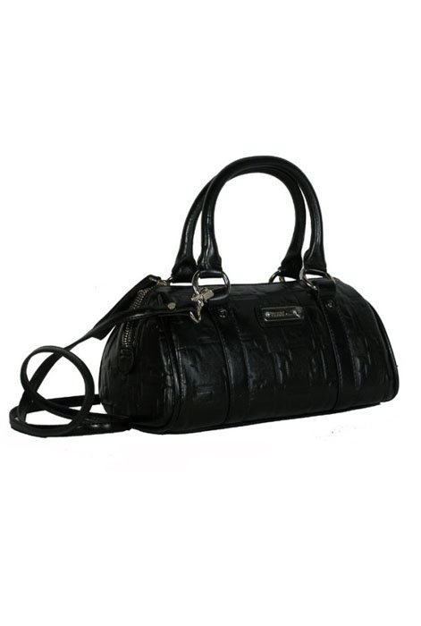 Gianfranco Ferre 67 TXDBHM 80625 Black Leather Handbag