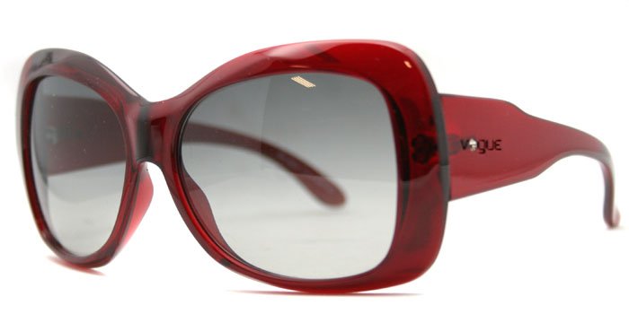 Vogue 2564 1652 Red Women Designer Sunglasses
