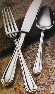 Gorham Golden Melon Bud Stainless Flatware