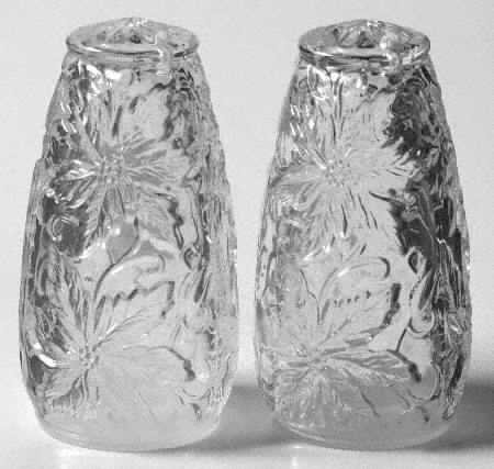 RARE - All Crystal - Princess House Salt & Pepper Shakers