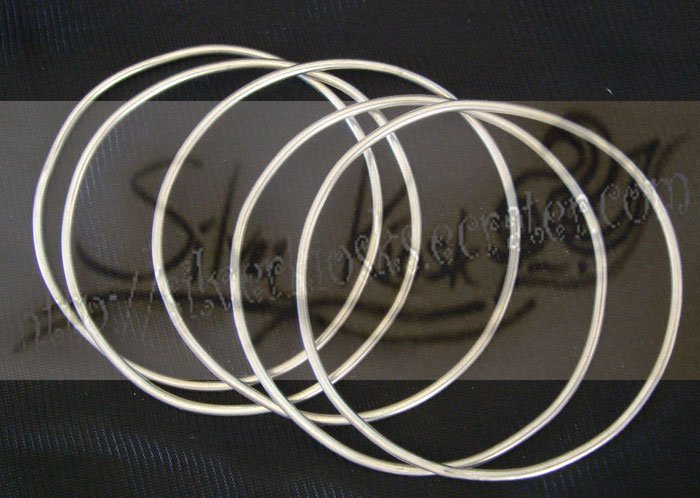 B09plain bracelet 5 pieces