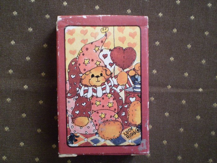ENESCO MINI PLAYING CARDS 1985 NEW IN SHRINKWRAP LUCY RIGG