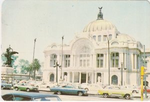 Palace of Fine Arts Mexico vintage postcard