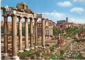 Roma Rome Italy Forum vintage postcard
