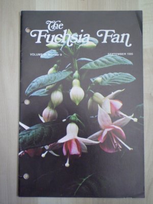 Fuchsia Fan Vol 46 #9 September 1986 Magazine