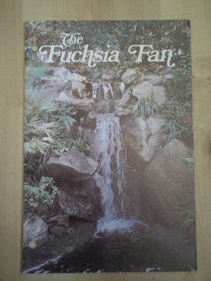 Fuchsia Fan Vol 47 #8 August 1987 Magazine