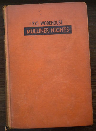 P.G. Wodehouse Mulliner Nights 1933 1st ed Doubleday Doran