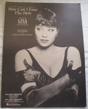How Can I Ease The Pain Sheet Music Lisa Fischer 1991 MCA Publishing