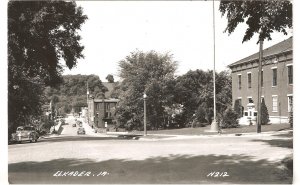 Elkader IA N212 Iowa LL Cook RPPC vintage postcard