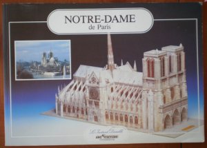 Notre Dame de Paris Architectural Model L'Instant Durable Book Modelisme