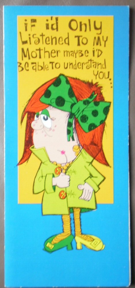 Happiness Cards Vintage Greeting Friendship List To My Mother 25C3537