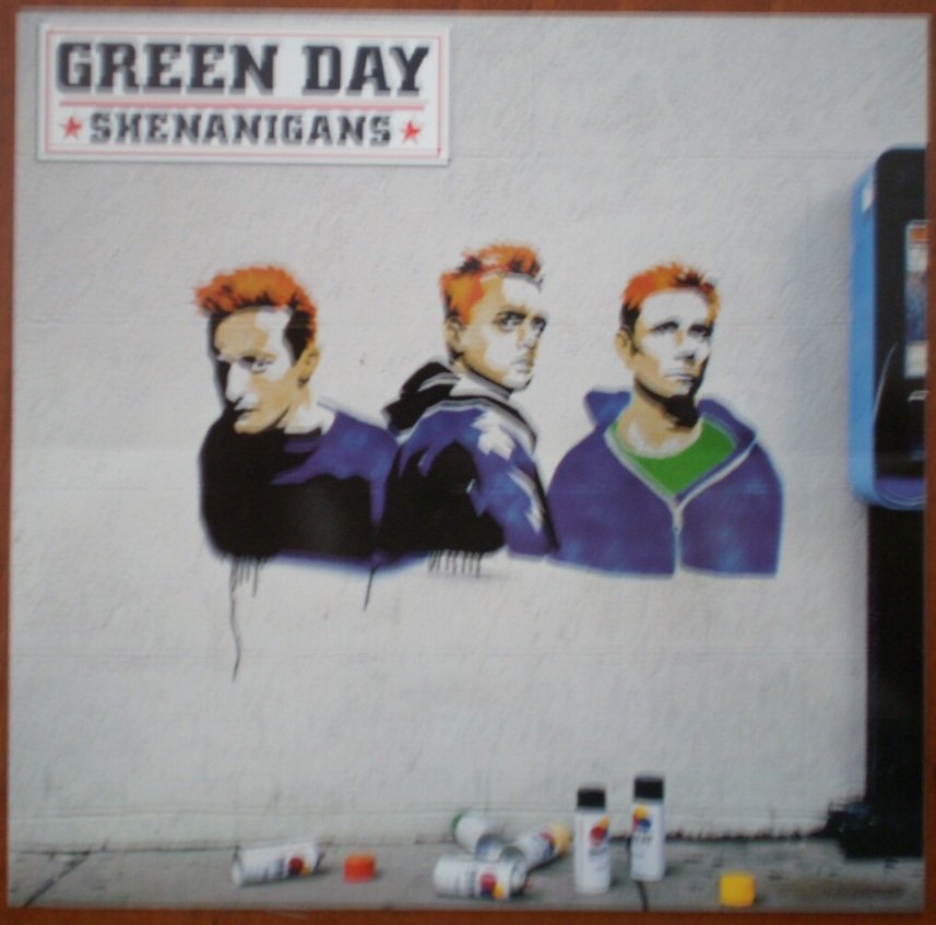 Green Day Shenanigans Sticker 2002