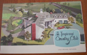 Vintage Golf Scorecard Tropicana Country Club Las Vegas NV