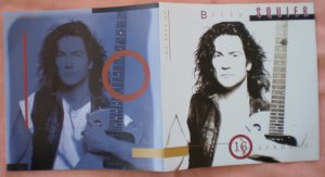 Insert Cover for Billy Squier 16 Strokes Best of No CD