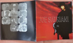 Insert Cover for Joe Satriani Foldout No CD